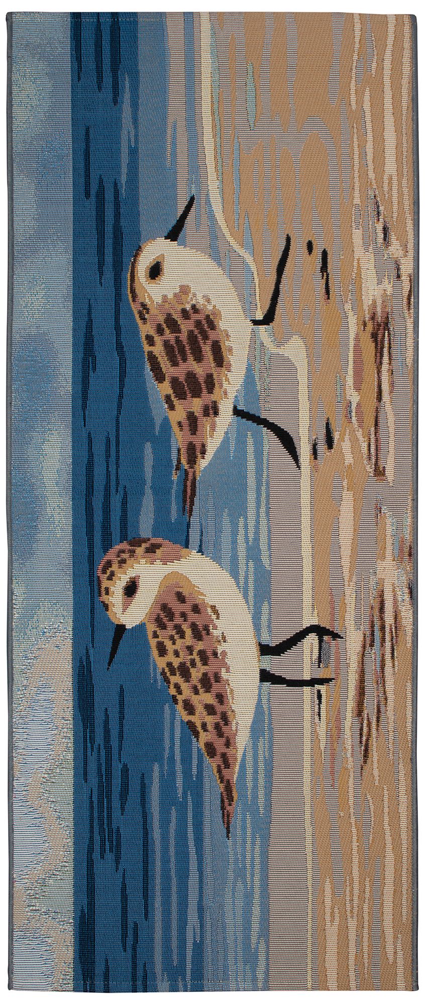 Image 2 Liora Manne Esencia Sandpipers Indoor/Outdoor Mat Sand 1'11"x4'
