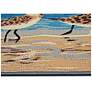 7_Liora Manne Esencia Sandpipers Indoor/Outdoor Mat Sand 1'11"x4'11" more views