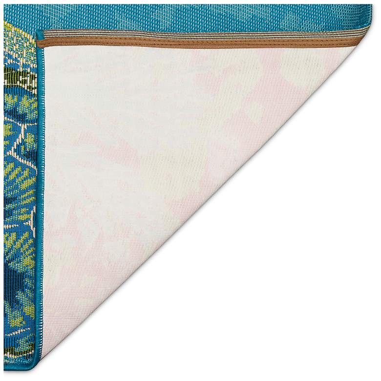 Image 5 Liora Manne Esencia Seaturtle Garden Indoor/Outdoor Mat Ocean 1'11"x4'11" more views