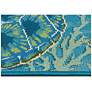 7_Liora Manne Esencia Seaturtle Garden Indoor/Outdoor Mat Ocean 1'11"x4'11" more views