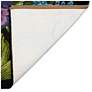 5_Liora Manne Esencia Secret Garden Indoor/Outdoor Mat Black 1'11"x4'11" more views