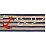 Thumbnail2 of Liora Manne Frontporch Anchor Indoor/Outdoor Mat Navy 2'x5'