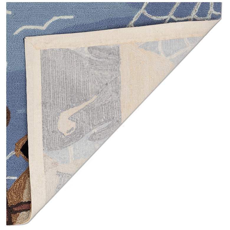 Image 4 Liora Manne Frontporch Arrf Ye Mateys Indoor/Outdoor Mat Ocean 1'8"x2'6" more views