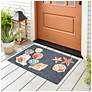 1_Liora Manne Frontporch Beachcomber Indoor/Outdoor Mat Denim 2'6"x4'