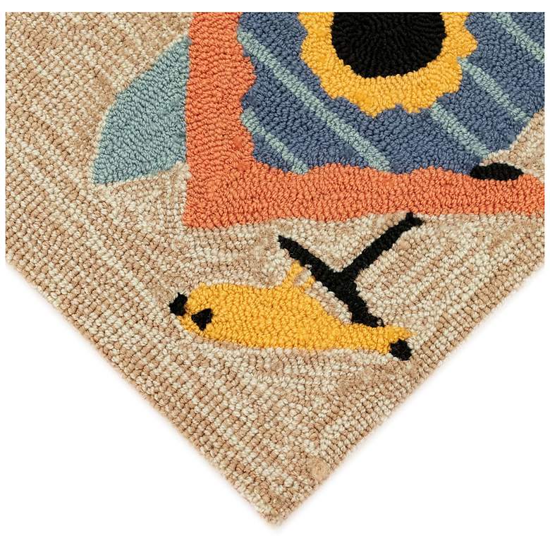 Image 5 Liora Manne Frontporch Birdhouses Indoor/Outdoor Mat Multi 2'x5' more views