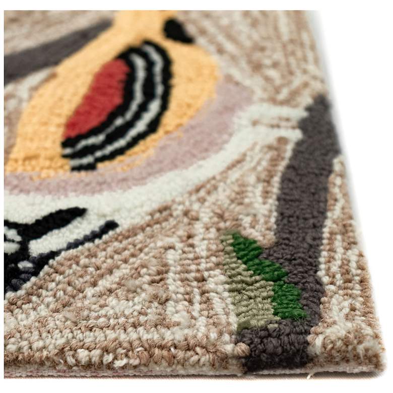 Image 6 Liora Manne Frontporch Birds Indoor/Outdoor Mat Multi 1'8"x2'6" more views