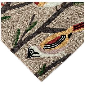 Image5 of Liora Manne Frontporch Birds Indoor/Outdoor Mat Multi 2'6"x4' more views