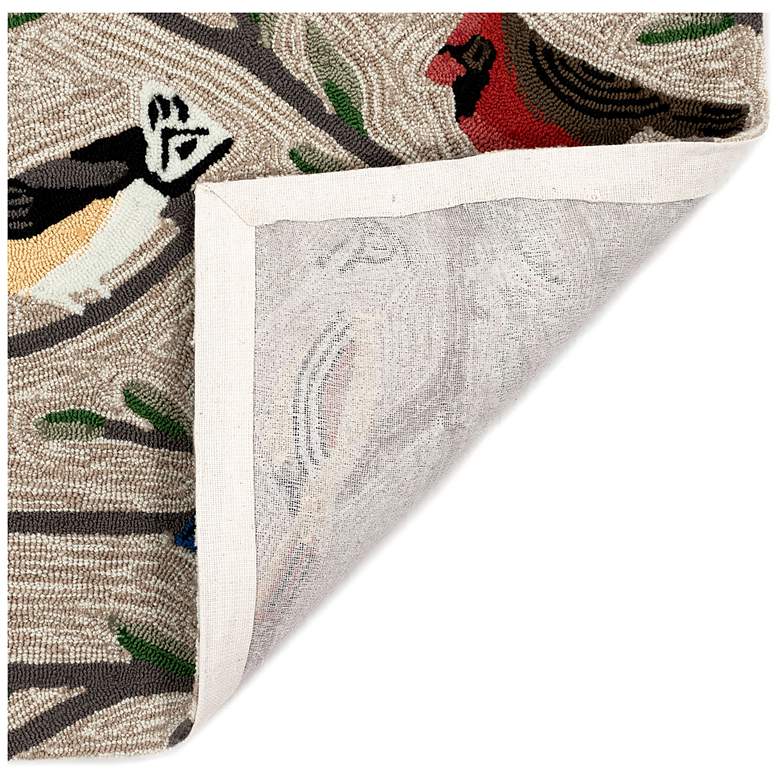 Image 5 Liora Manne Frontporch Birds Indoor/Outdoor Mat Multi 2'x5' more views