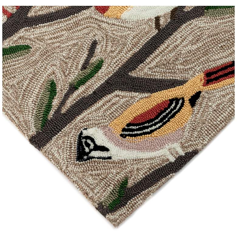 Image 6 Liora Manne Frontporch Birds Indoor/Outdoor Mat Multi 2'x5' more views