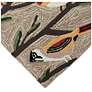 6_Liora Manne Frontporch Birds Indoor/Outdoor Mat Multi 2'x5' more views