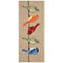 2_Liora Manne Frontporch Birds Indoor/Outdoor Mat Neutral 2'x5'