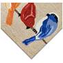 6_Liora Manne Frontporch Birds Indoor/Outdoor Mat Neutral 2'x5' more views