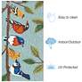 Thumbnail4 of Liora Manne Frontporch Birds On A Branch Indoor/Outdoor Mat Blue 1'8"x2'6" more views