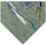 6_Liora Manne Frontporch Blue Heron Indoor/Outdoor Mat Lake 2'x5' more views
