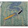 7_Liora Manne Frontporch Blue Heron Indoor/Outdoor Mat Lake 2'x5' more views
