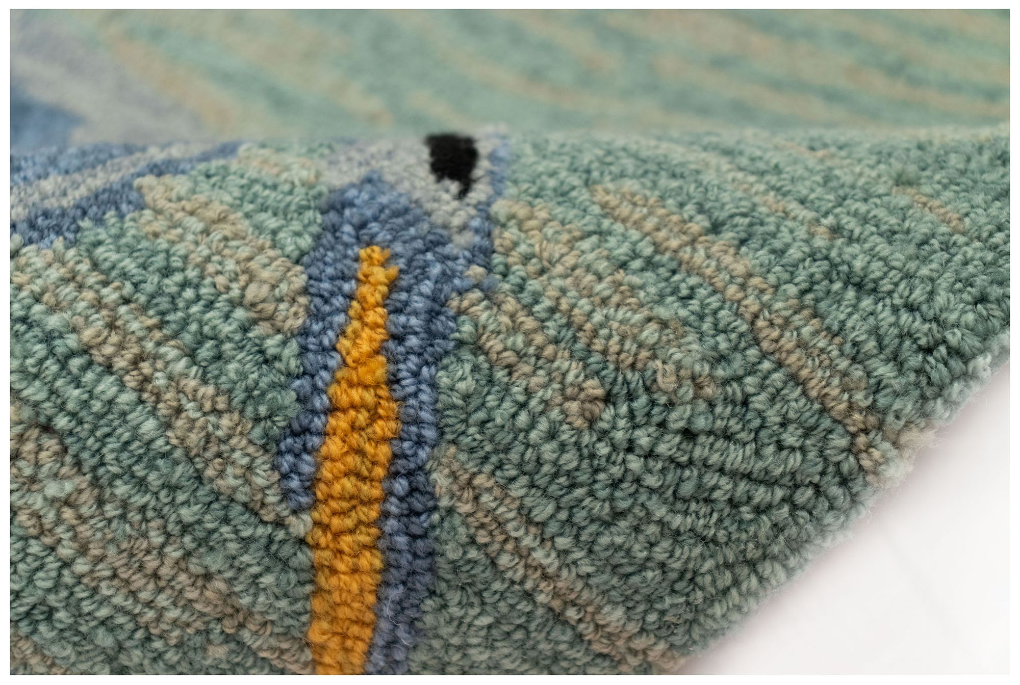 Liora Manne Frontporch Blue Heron Indoor/Outdoor Mat Lake 2'x5'