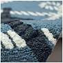7_Liora Manne Frontporch Captain's Wheel Indoor/Outdoor Mat Marine 2'x5' more views