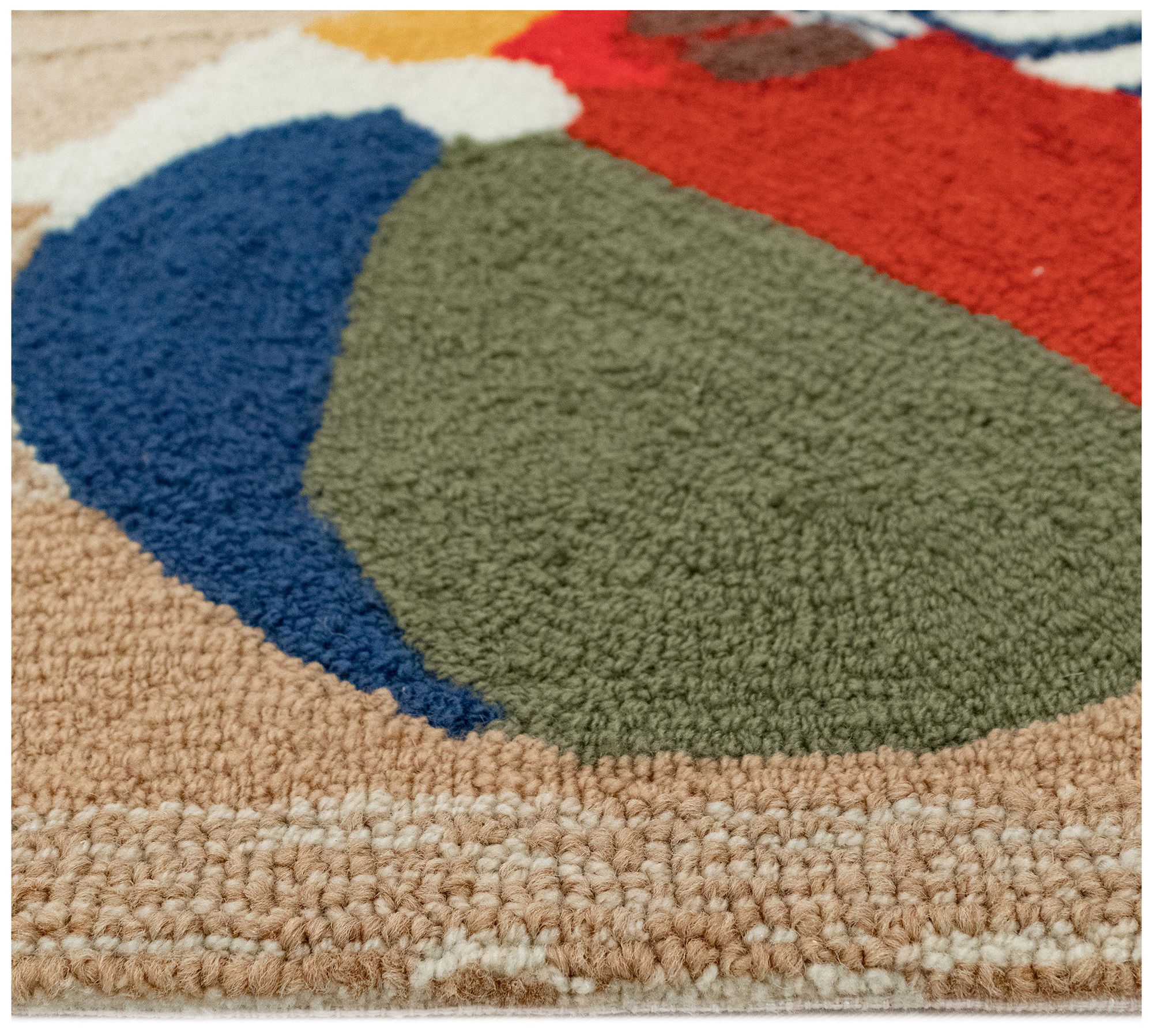 Liora Manne Frontporch Coastal Dog Indoor/Outdoor Mat Ocean 1'8"x2'6"