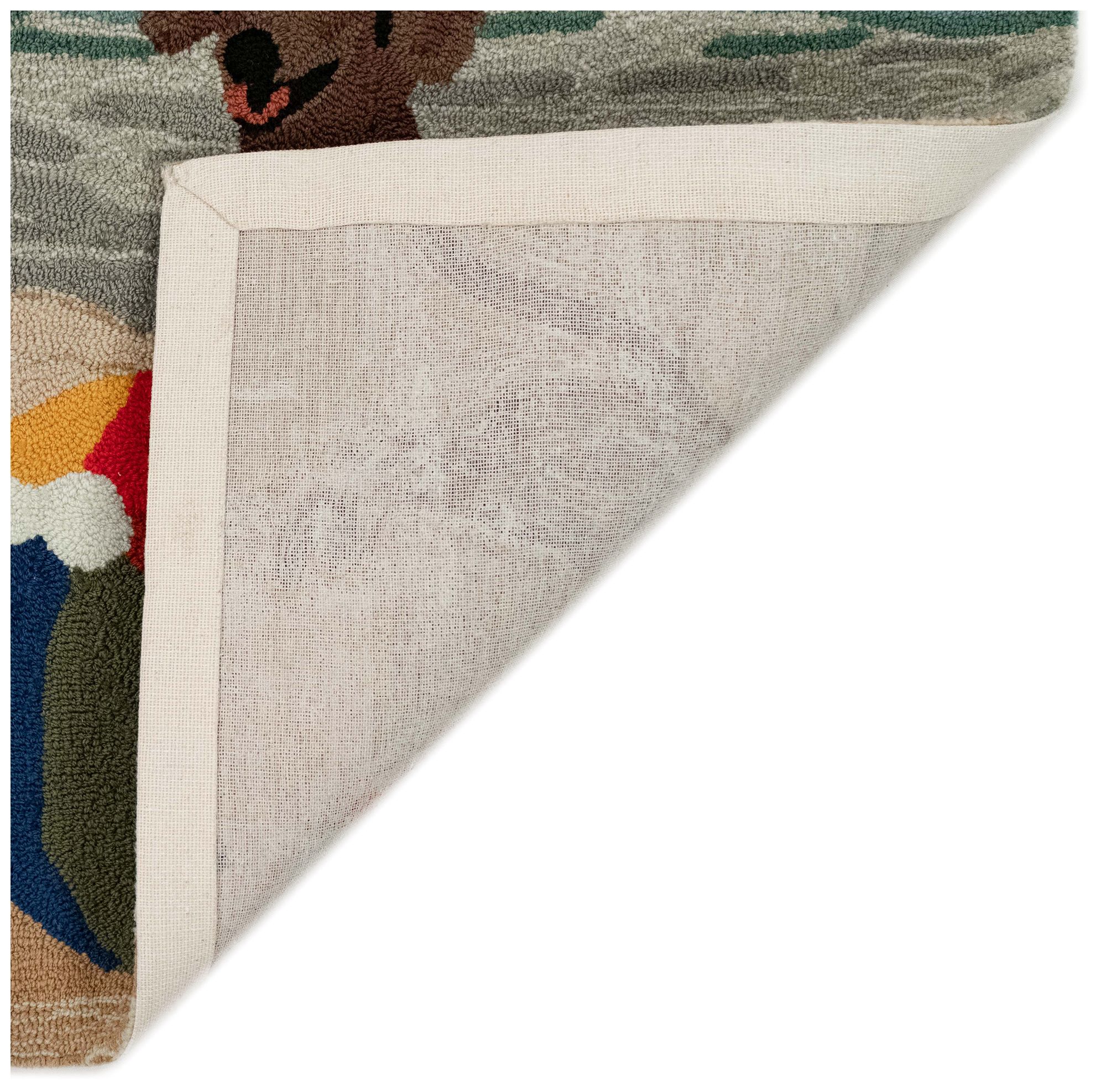 Liora Manne Frontporch Coastal Dog Indoor/Outdoor Mat Ocean 1'8"x2'6"