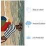 3_Liora Manne Frontporch Coastal Dog Indoor/Outdoor Mat Ocean 2'x5' more views