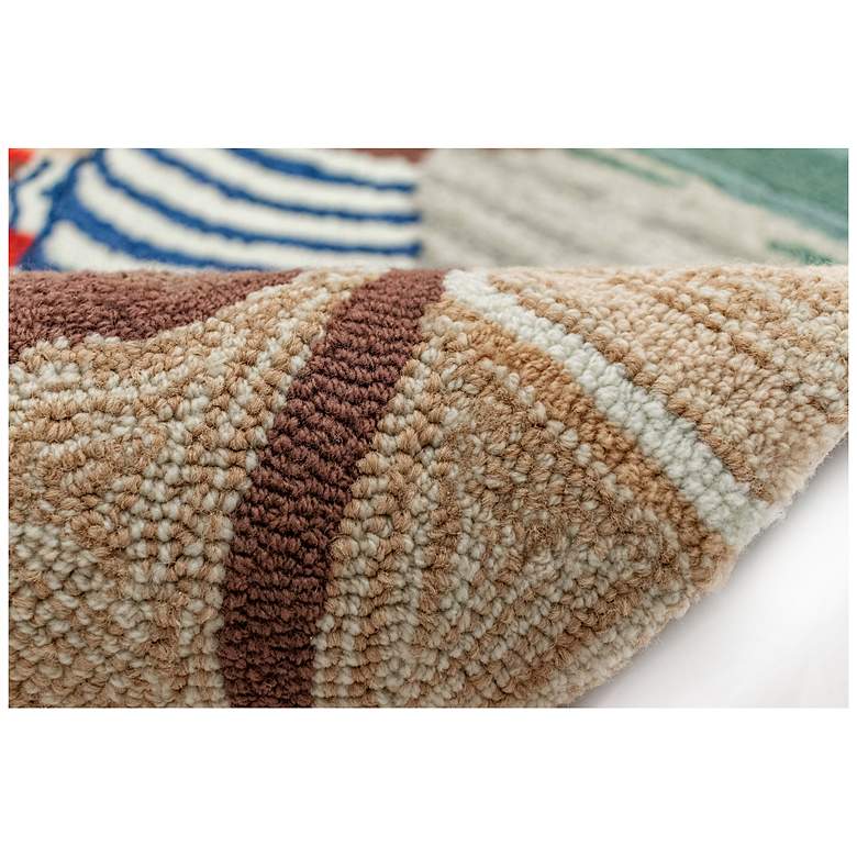 Image 7 Liora Manne Frontporch Coastal Dog Indoor/Outdoor Mat Ocean 2'x5' more views