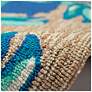 7_Liora Manne Frontporch Crabs Indoor/Outdoor Mat Blue 2'x5' more views