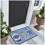 Thumbnail1 of Liora Manne Frontporch Ginger Jars Indoor/Outdoor Mat Blue 1'8"x2'6"