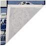 Thumbnail4 of Liora Manne Frontporch Ginger Jars Indoor/Outdoor Mat Blue 1'8"x2'6" more views