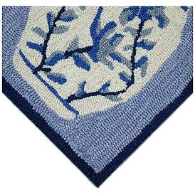 Image5 of Liora Manne Frontporch Ginger Jars Indoor/Outdoor Mat Blue 1'8"x2'6" more views
