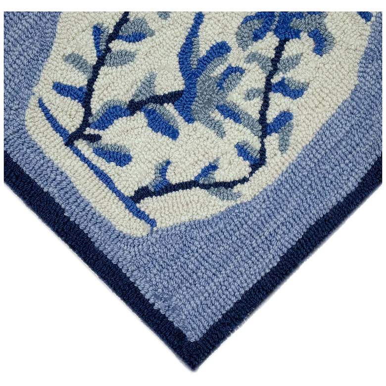 Image 5 Liora Manne Frontporch Ginger Jars Indoor/Outdoor Mat Blue 2'x5' more views