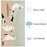 4_Liora Manne Frontporch Gulls Indoor/Outdoor Mat Sand 2'x5' more views