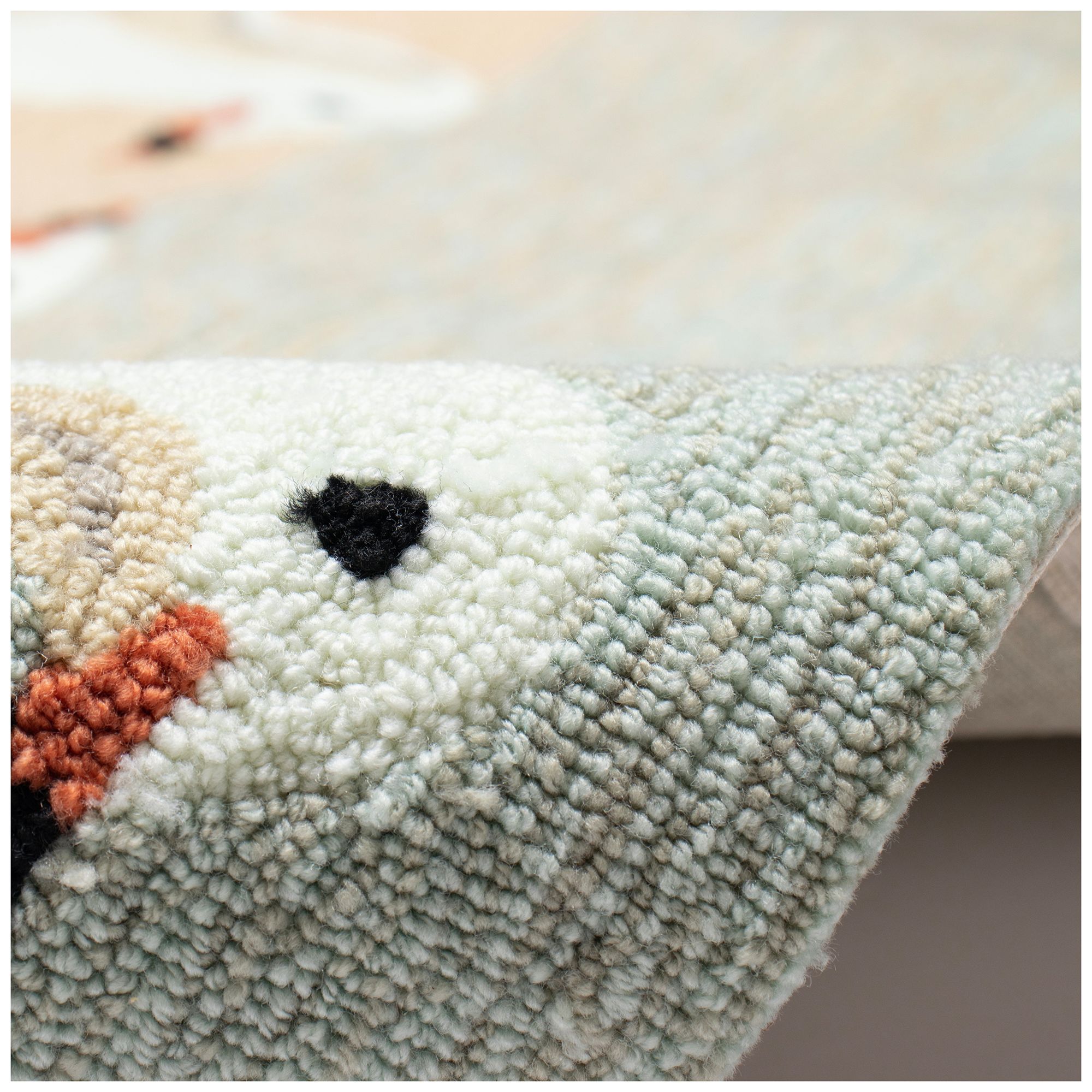 Liora Manne Frontporch Gulls Indoor/Outdoor Mat Sand 2'x5'