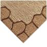 6_Liora Manne Frontporch Honeycomb Bee Indoor/Outdoor Mat Natural 2'x5' more views