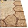 7_Liora Manne Frontporch Honeycomb Bee Indoor/Outdoor Mat Natural 2'x5' more views