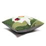 6_Liora Manne Frontporch Ladybug Indoor/Outdoor Pillow Green 18"x18" more views