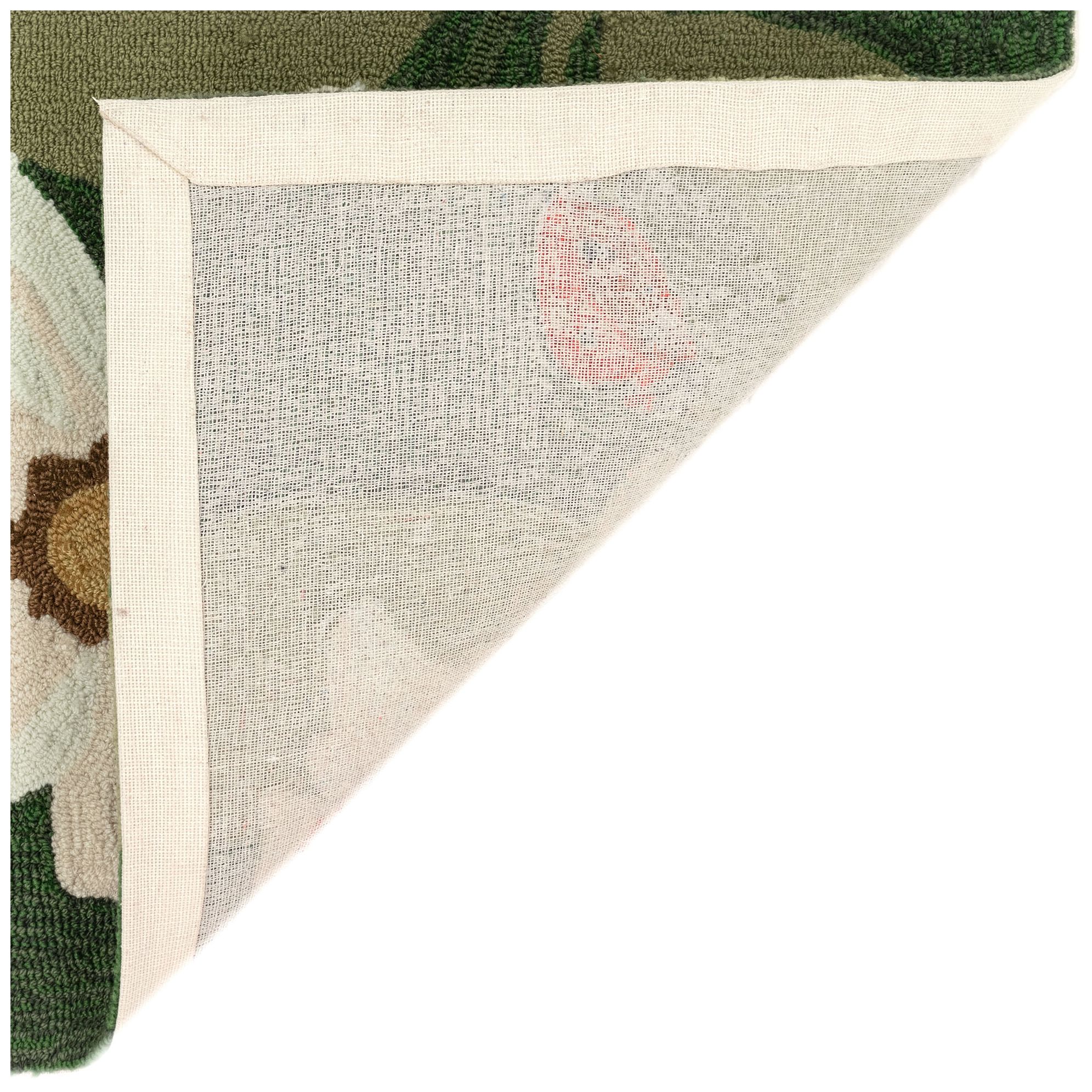 Liora Manne Frontporch Ladybugs Indoor/Outdoor Mat Green 1'8"x2'6"