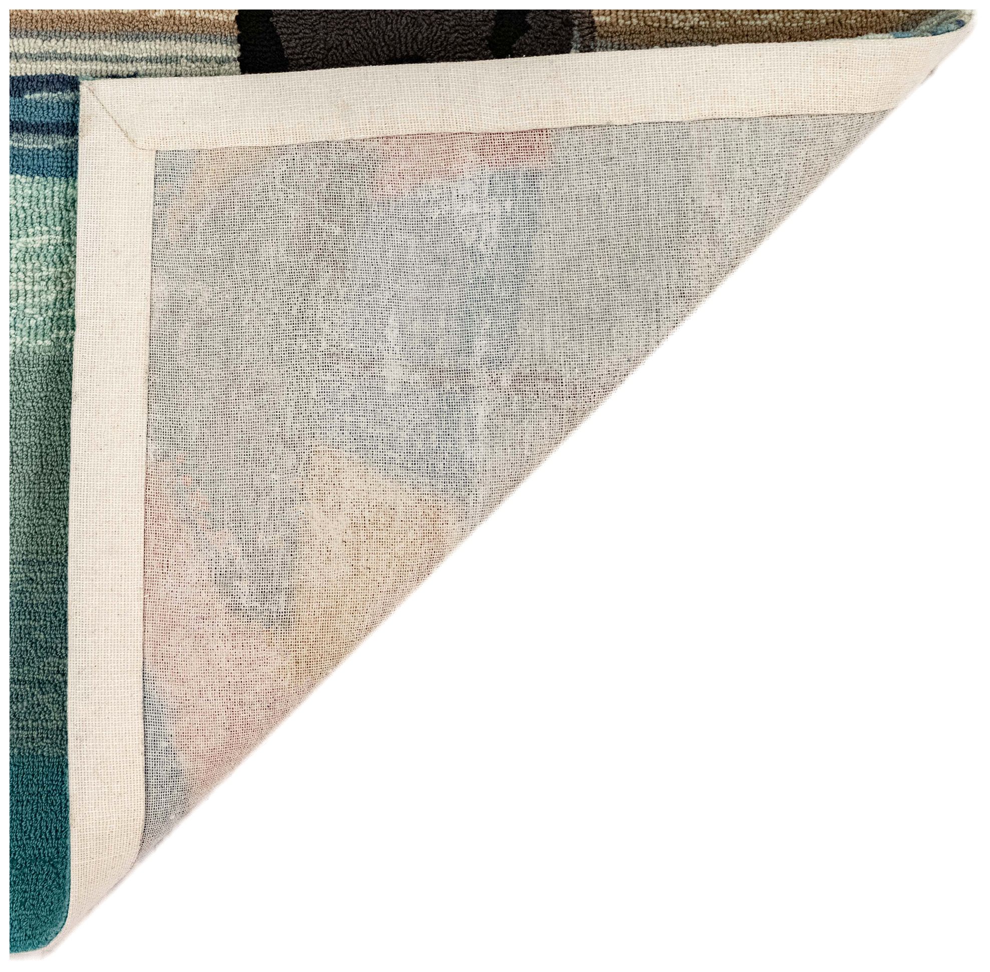 Liora Manne Frontporch Parasol And Pup Indoor/Outdoor Mat Multi 2'x5
