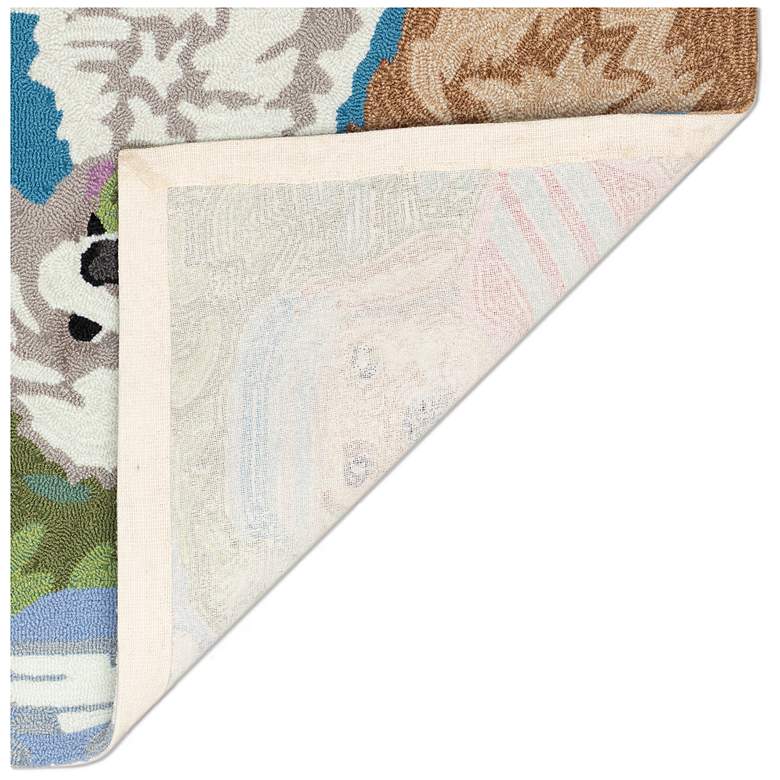 Image 5 Liora Manne Frontporch Pickled Pups Indoor/Outdoor Mat Multi 2'x5' more views