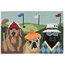 2_Liora Manne Frontporch Putts & Mutts Indoor/Outdoor Mat Multi 1'8"x2'6"