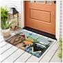1_Liora Manne Frontporch Putts & Mutts Indoor/Outdoor Mat Multi 1'8"x2'6"
