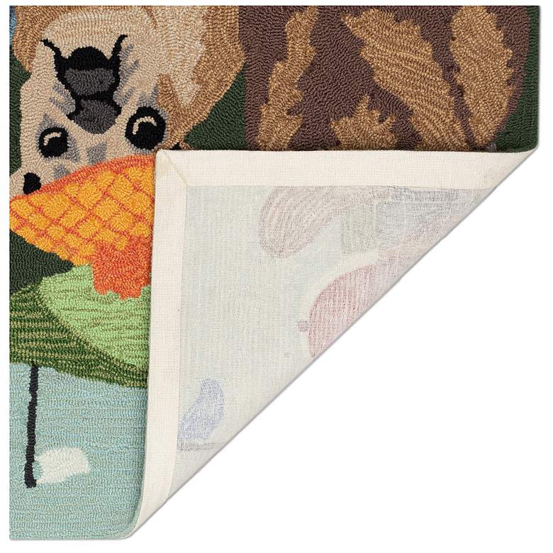 Image 4 Liora Manne Frontporch Putts & Mutts Indoor/Outdoor Mat Multi 1'8"x2'6" more views