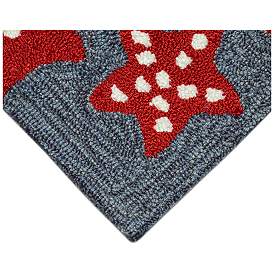 Image5 of Liora Manne Frontporch Sea Turtle Indoor/Outdoor Mat Ocean 1'8"x2'6" more views