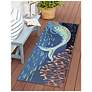 1_Liora Manne Frontporch Siren Sighting Indoor/Outdoor Mat Ocean 2'x5'