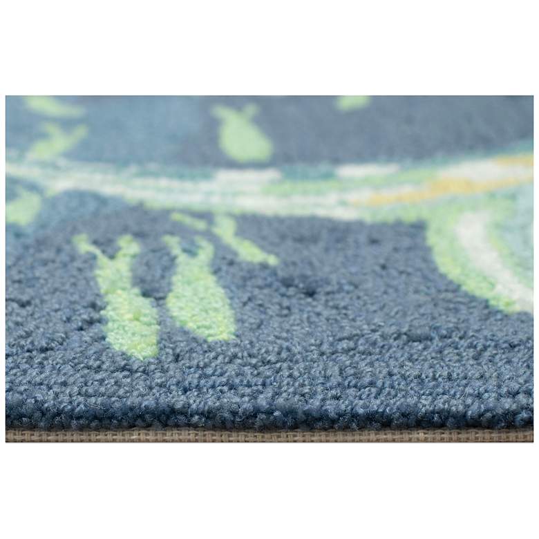 Image 6 Liora Manne Frontporch Siren Sighting Indoor/Outdoor Mat Ocean 2'x5' more views