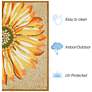 4_Liora Manne Frontporch Sunflower Indoor/Outdoor Mat Yellow 3' Round more views