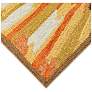 6_Liora Manne Frontporch Sunflower Indoor/Outdoor Mat Yellow 3' Round more views
