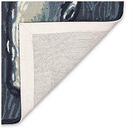 Image5 of Liora Manne Frontporch Whale Indoor/Outdoor Mat Ocean 2'x5' more views