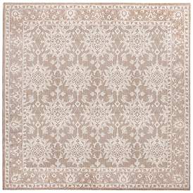 Image1 of Liora Manne Malibu Kashan Indoor/Outdoor Rug Neutral 7'10" Square