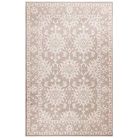Image1 of Liora Manne Malibu Kashan Indoor/Outdoor Rug Neutral 7'10" x 9'