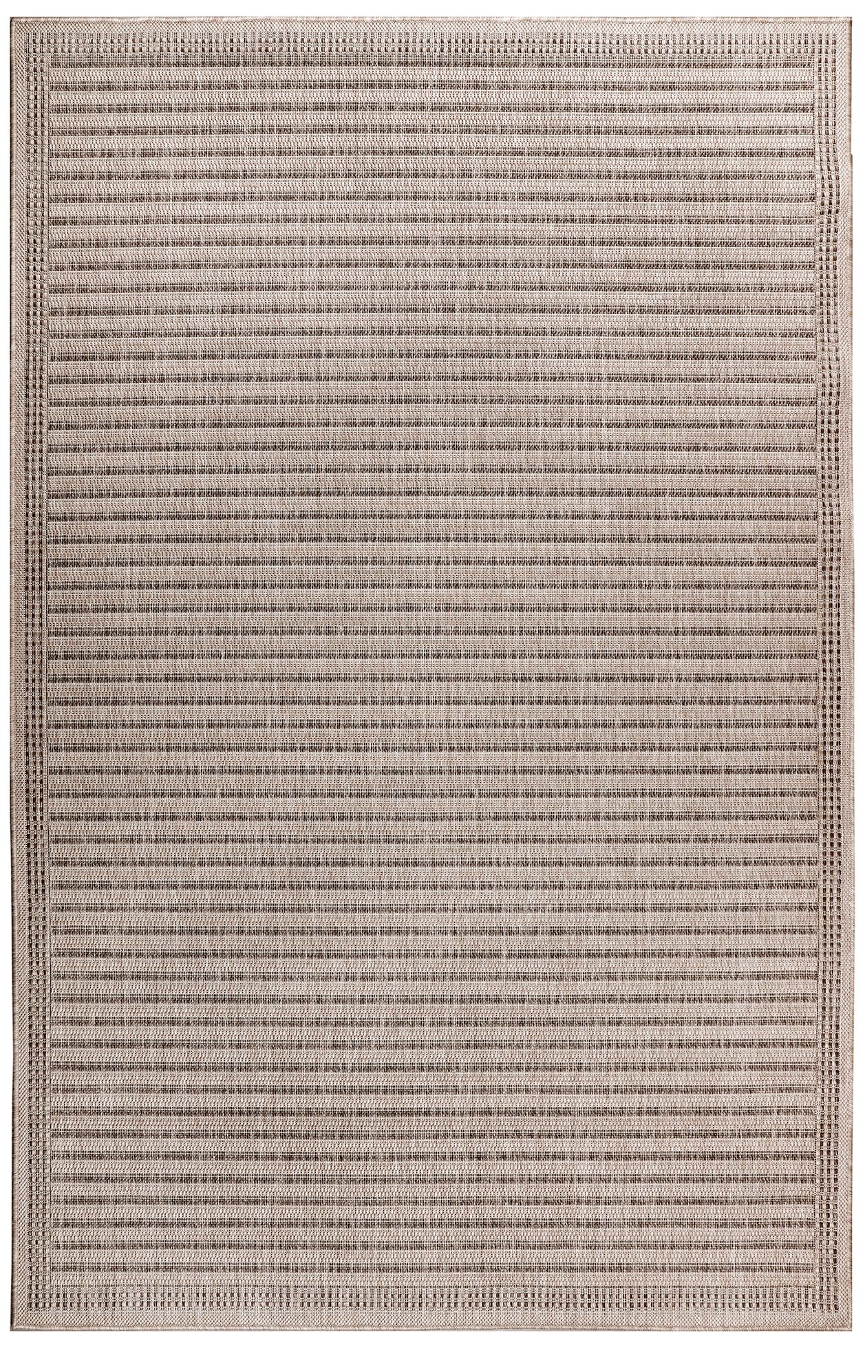 Liora Manne Malibu Simple Border Indoor/Outdoor Rug Neutral 3'3" x